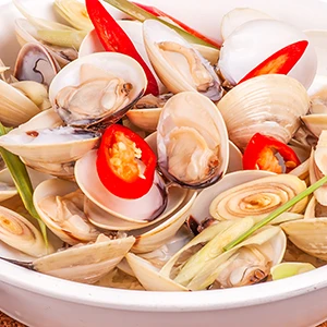 Nghêu Hấp sả
